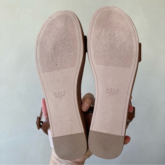 Able | Larissa Platform Leather Sandals - Picture 5 of 7